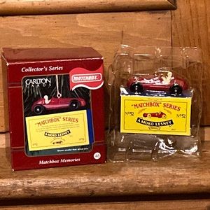 “Matchbox” Series A Moko Lesney#52 Race Car Carlton Christmas Ornament NIB 🎄
